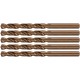 Сверла по металлу HSS с добавкой кобальта 5% Профи 8,0 мм ( 5 шт.) (33980)