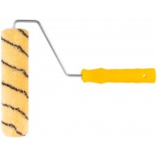 Валик полиакриловый, бежевый с черной полоской, диам. 40/61 мм; ворс 10,4 мм, 230 мм (01854)