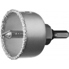 Коронка-чашка с державкой и сверлом 51 мм, L 25 мм, карбид вольфрама ЗУБР Профессионал 33360-051_z01