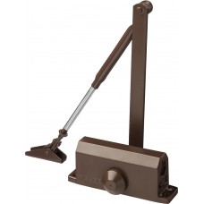 Доводчик дверной до 40 кг цвет коричневый ЗУБР Профессионал 37912-50