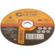 Диск шлифовальный по металлу, нерж. стали и чугуну Cutop CERAMICS, серия Premium, T27-180 х 7 х 22,2 мм (50-863)