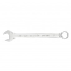 Ключ комбинированный, 21 мм, CrV, полированный хром Matrix