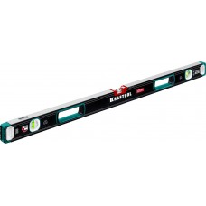 Сверхпрочный магнитный уровень A-RATE CONTROL, 1000 мм, точность 0.3 мм/м, с зеркальным глазком KRAFTOOL 34988-100