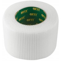 Лента стеклотканевая клейкая 100 мм х 45 м (11447)