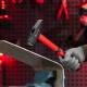 Молоток слесарный, 600 г, фибергласовая обрезиненная рукоятка Matrix (10340)