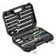 Набор инструментов, 1/2, 1/4, пластиковый кейс, 82 предмета Сибртех