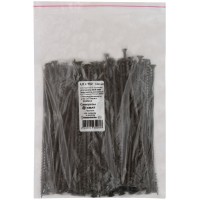 Саморезы черные по гипроку к дереву 4.8х152 100 шт Фасовка (22430-0)