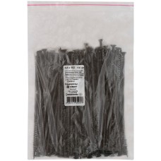 Саморезы черные по гипроку к дереву 4.8х152 100 шт Фасовка (22430-0)