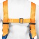 Удерживающе-страховочная привязь, модель УСП II, наплечные и набедренные лямки, высокий кушак Сибртех (89507)