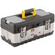 Ящик для инструмента пластиковый 16 ( 410х215х185 мм ) замки и стенки нерж. сталь