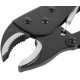 Зажим ручной с фиксатором тип WR черненый 250 мм (52713)