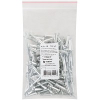 Заклепки вытяжные комбинированные, алюминий-сталь 4,8 х 18 100шт Фасовка (23668-0)