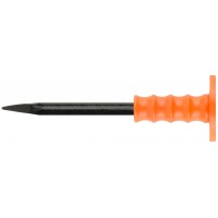 Зубило пикообразное с пластиковым протектором 250х14 мм (46825)