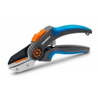 Контактный секатор P-56, 205 мм, легированная сталь, двухкомпонентные рукоятки, PROLine GRINDA 423456