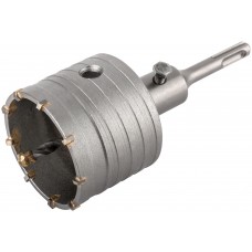 Коронка кольцевая по бетону, хвостовик 110 мм в сборе, 73 мм (33446)