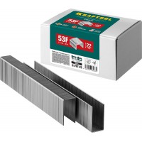 Скобы тип 53F (D/056), 22 мм, калибр 23GA, 5000 шт KRAFTOOL 31787-22