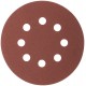 Круги абразивные шлифовальные перфорированные на ворсовой основе под липучку (Р150, 125 мм, 5шт.), CUTOP Profi (85-622)