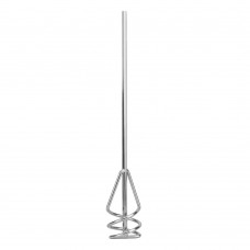 Миксер из оцинкованной стали, D 60 мм, L 400 мм, для песчано-гравийных смесей Сибртех (84807)