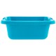 Таз пластмассовый прямоугольный 25 л, бирюзовый, Home Palisad (929935)