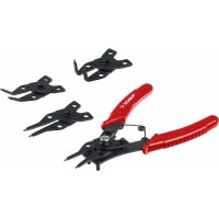 Съемник стопорных колец 4-в-1 4 насадки ЗУБР 2283