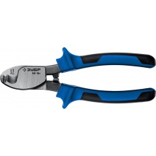 Кабелерез НК-16K, d 9 мм, 165 мм, двухкомпонентные рукоятки ЗУБР Профессионал 23344-16