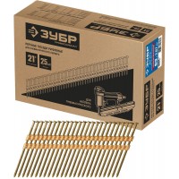Гвозди реечные рифленые оцинкованные SN21 63 x 2.87 мм, 3000 шт ЗУБР 305393-63