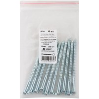 Болт сантехнический 6х90 мм DIN 571, 10 шт 31609-0