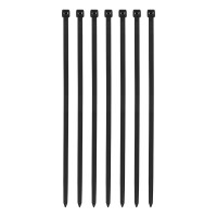 Хомуты, 300 х 8 мм, пластиковые, черные, 100 шт Сибртех (45573)