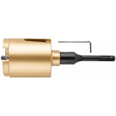 Коронка кольцевая по бетону алмазная безударная в сборе 68 мм (33485)