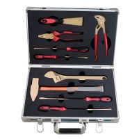 Набор взрывобезопасного инструмента (9 предметов) BeCu № Е-9, HORTZ