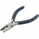 Плоскогубцы комбинированные мини, синие ручки 120 мм (51125)