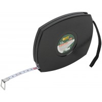 Рулетка, черный закрытый пластиковый корпус, стальная лента 50 м