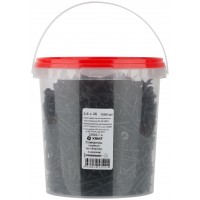 Саморезы черные по гипроку к дереву 3,5 х 35 (фасовка Ведро 1000 шт) (22035-7В)