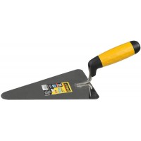 Кельма треугольник 200 мм, нержавеющее полотно, 2-х компонентная рукоятка STAYER Professional 08292