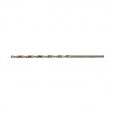 Сверло по металлу, 3 х 100 мм, полированное, удл, HSS, 10 шт, цилиндрический хвостовик Matrix