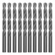 Сверло по металлу, 9.5 мм, полированное, HSS, 10 шт, цилиндрический хвостовик Matrix
