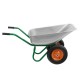 Тачка садово-строительная, 2-х колесная, усиленная, грузоподъемность 320 кг, объем 90 л Palisad (689233)