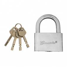 Замок навесной, хромированное покрытие 70 мм Matrix (91803)