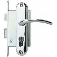 Замок врезной с ручками 