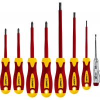 Набор отверток диэлектрических 8 предм Профессионал ЗУБР 25268