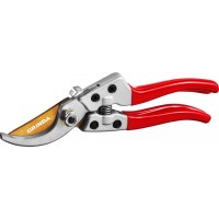 Плоскостной секатор G-13, 205 мм, закаленные лезвия, титановое покрытие, алюминиевые рукоятки GRINDA 423113