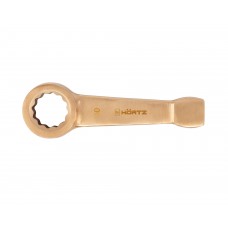 Ключ накидной односторонний ударный облегчённый 30 искробезопасный сплав BeCu 160A-30, HORTZ