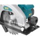 Пила дисковая 1300 Вт; 4500 об/мин; 185/20 мм; 4,4 кг; жел. опора; рез. накл.; блок шпинд.; коробка (80404)