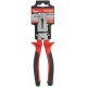 Плоскогубцы комбинированные Оптима, двухцветные обрезиненные ручки, полированная сталь 200 мм (47555)