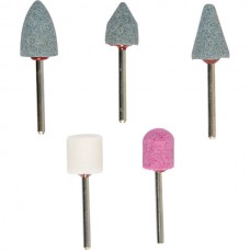 Шарошка абразивная kwb набор из 5шт хвостовик 3мм (5101-00)