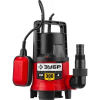 Насос дренажный для грязной воды 300 Вт ЗУБР НПГ-М1-300  