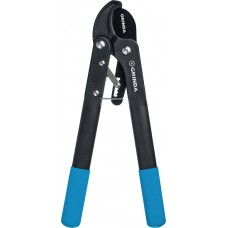 Контактный сучкорез C-410A, длина 410 мм, лезвия из высокоуглеродистой стали, композитные рукоятки, храповый механизм, PROLine GRINDA 424520