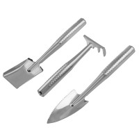 Набор по уходу за комнатными растениями, цельнометаллический, 3 предмета, LUXE Palisad (629098)