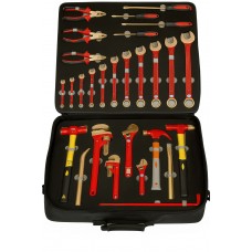 Набор взрывобезопасного инструмента (28 предметов) BeCu № K-28, HORTZ