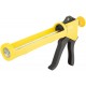 Пистолет для герметика 225 мм полукорпусной, полипропиленовый корпус (14238)